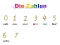 Die Zahlen 0 10 الأرقام باللغة الألمانية 