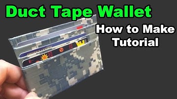 Minimal Duct Tape Wallet