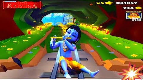 Little Krishna Run Game - ENJOY Run with Lord Krishna | Android/iOS Gameplay HD