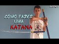 Gugu show  como fazer uma katana