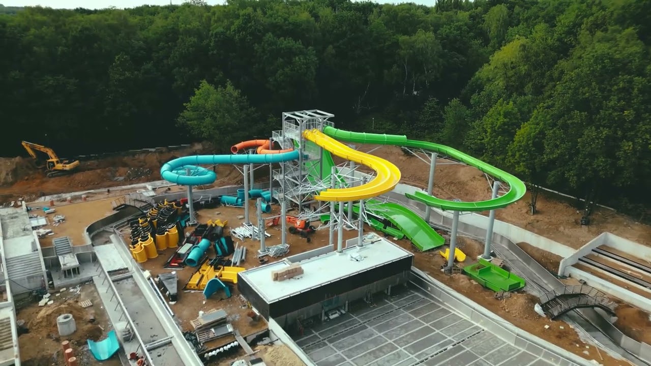 Inwestycje w Parku Śląskim - Kąpielisko Fala | Stan Czerwiec 2024