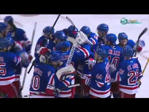 Carl Hagelin Overtime Winner Against Pittsburgh 4/24/15