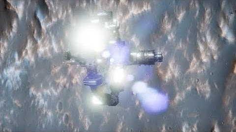 Surveyor Spacecraft Above Mars | Motion Graphics - Videohive template