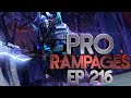 When PRO PLAYERS enter BEAST MODE - BEST RAMPAGES #216