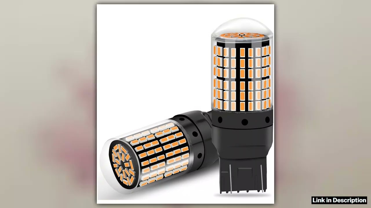 2024 Upgraded 74407443 LED Light Bulbs 144SMD 4400LM 500 7440A 7443A 992 T20 LED Bulbs Used for