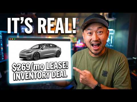 Get a Brand New Tesla Model 3 for Just $269/Month – Insane Inventory Deals Right Now!
