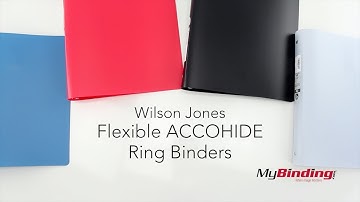 Wilson Jones Flexible ACCOHIDE Ring Binders