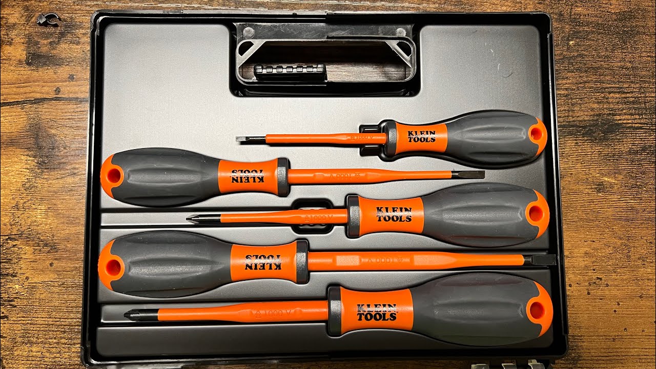 United Kingdom Klein Tools Insulated Screwdrivers (American Unboxing