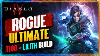 My ULTIMATE POISON BLADES Rogue Build For T100 & UBER LILITH | Best Twisted Blade Build | Diablo 4