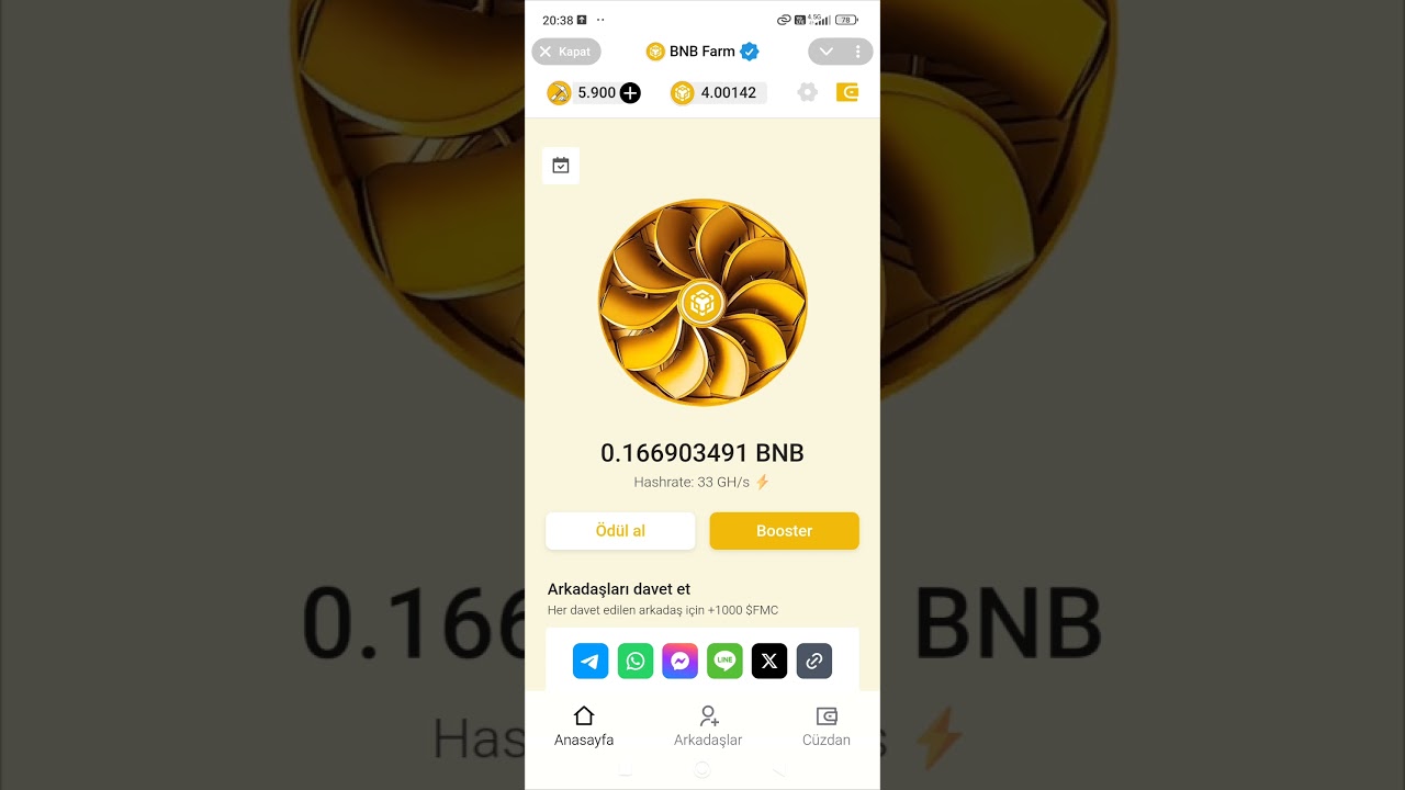 BNB farm telegram botu ( gerçek değil, zamanınızı boşa harcamayın. ) 