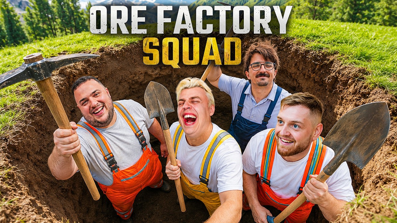 🧨😍WIR buddeln ein LOCH! - ORE FACTORY mit Papaplatte, Reeze & Rumathra!