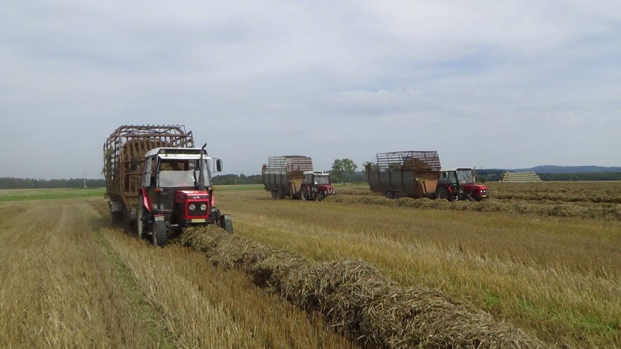 ZETORY V AKCI - Svoz slámy