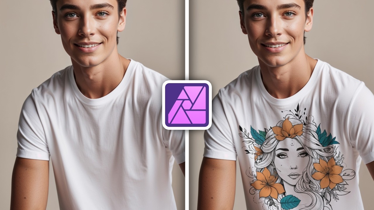 Step-by-Step: Create Realistic T-Shirt Mockups with Affinity Photo Step-by-Step: Create Realistic T-Shirt Mockups with Affinity Photo