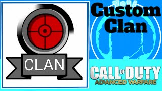 Advanced Warfare - Custom Sniper Clan Emblem Tutorial