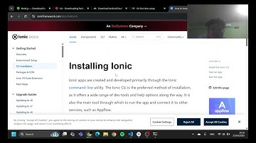 Pemrograman Mobile - Tutorial Install NodeJS, Android Studio, dan Ionic