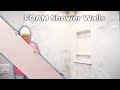 How to Install Foam Epoxy Shower Walls with @RK3Designs