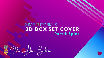 GIMP Tutorial: 3D Box Set Cover Part 1