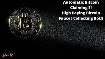 New High Paying Bitcoin Faucet Collecting Bot!! Faucet Collector Review!! #bitcoin #facuet #bot