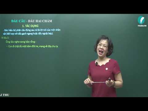 Video Dấu hai chấm - Luyện từ và câu - Tiếng việt 4 - youtube