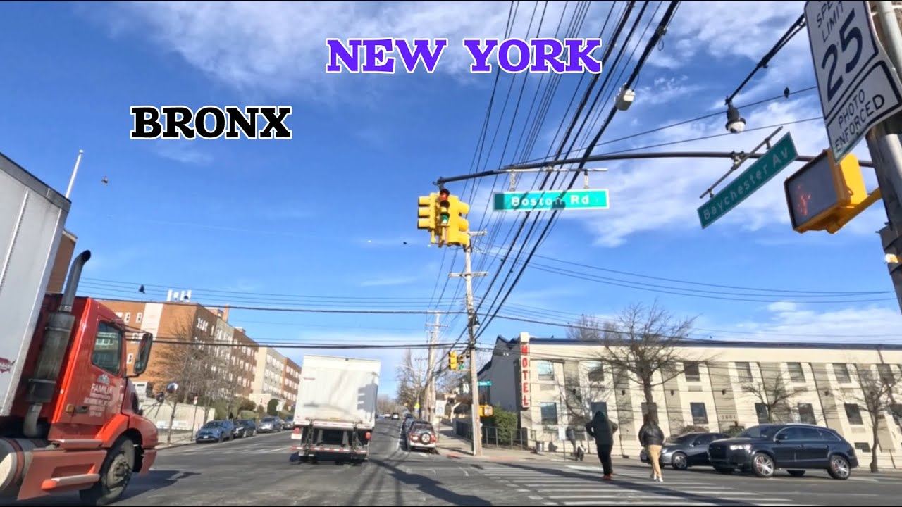 NYC DRIVE FROM QUEENS TO BRONX VIA WHITESTONE EXPY & BRUCKNER EXPY