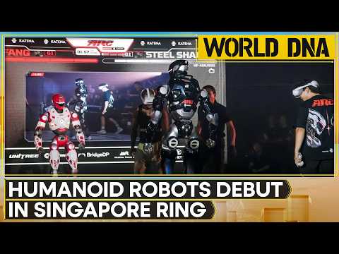Humanoid Robots Debut in Singapore Ring | WION DNA News