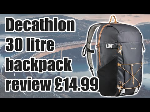 Buy Hiking Bag 30 Litre Nh100 Black Online | Decathlon