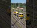 BR 746 010 großes GAF der DB Netzinstanhaltung in Heilbronn Hauptbahnhof Durchfahrt #frankenbahn