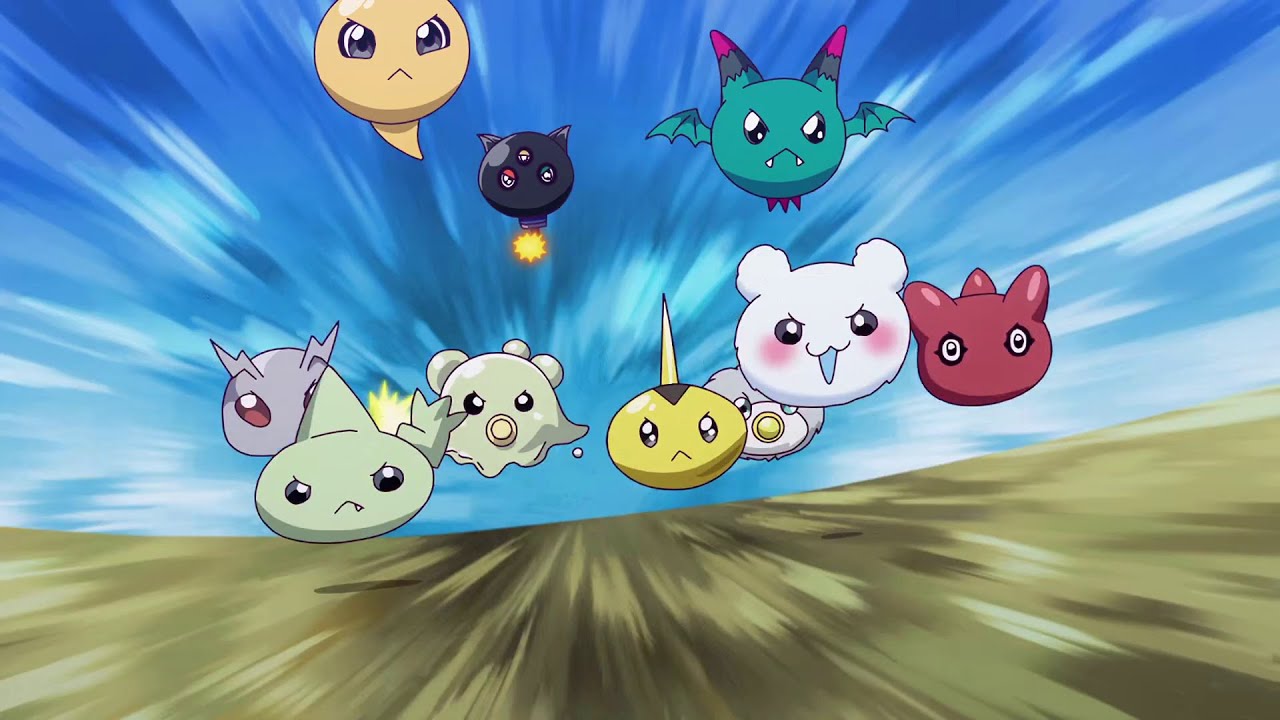 baby digimon vs RedVegiemon