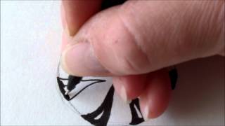 How to draw tanglepattern Pepper
