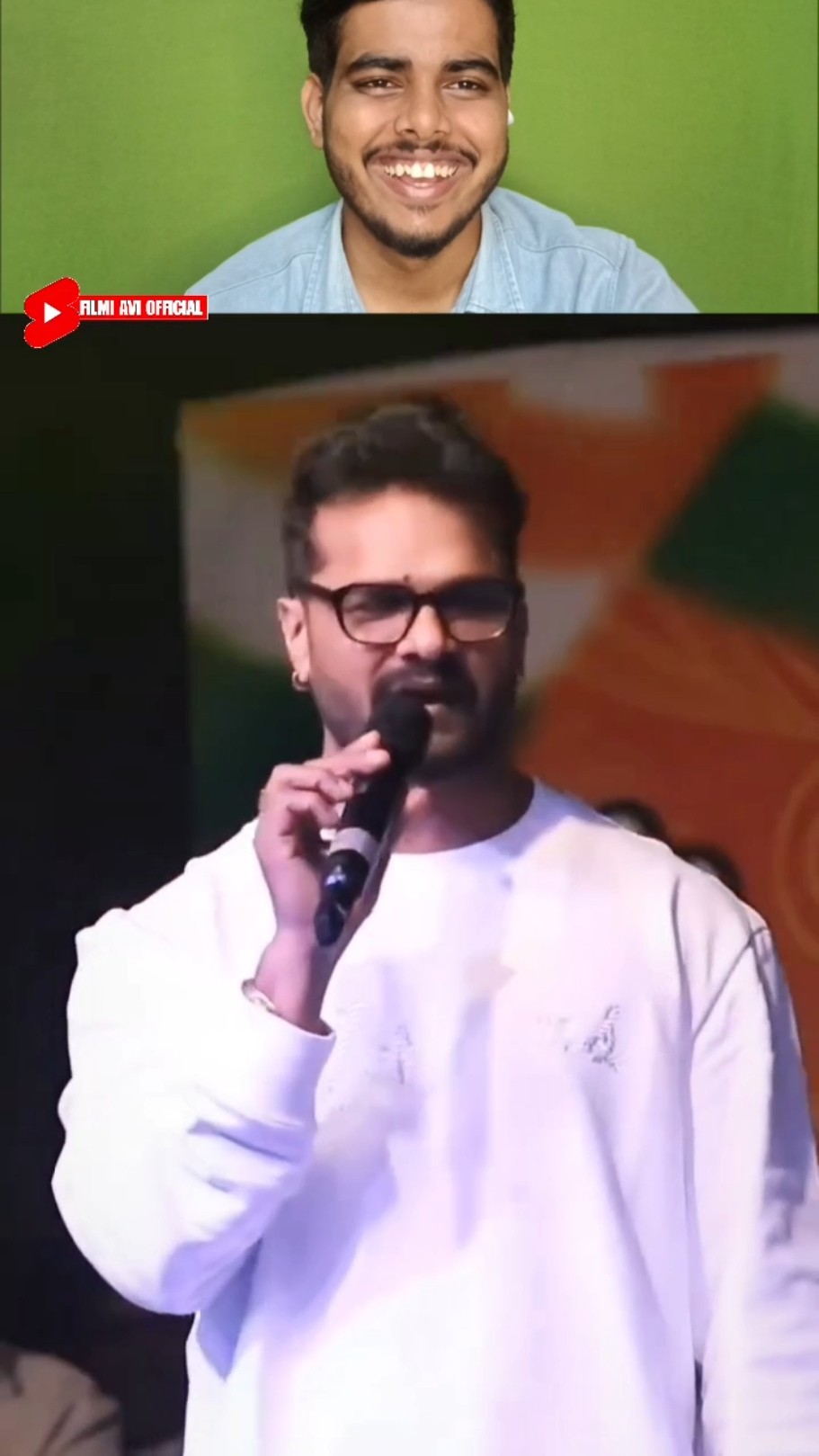 Khesari Lal Yadav stage show comedy video kis colour ki chaddi pahne ho Reaction Video | #shorts
