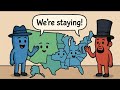 Civil War Explained: Why the Border States Refused to Secede”| English short Documentary 