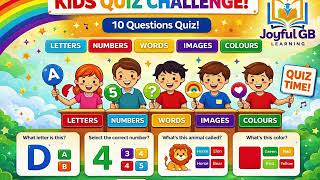 Kids Quiz Challenge Fun Brain Games