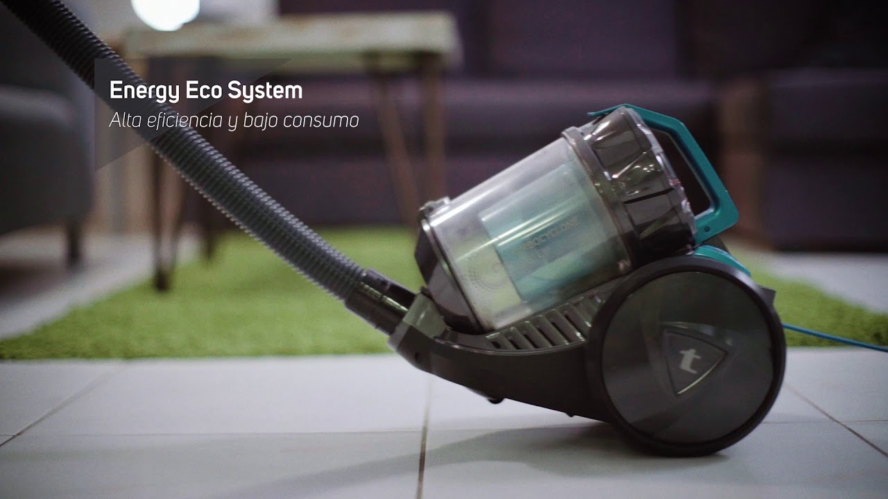 Aspirador de trineo sin bolsa Dynamic Eco Turbo - Taurus - YouTube