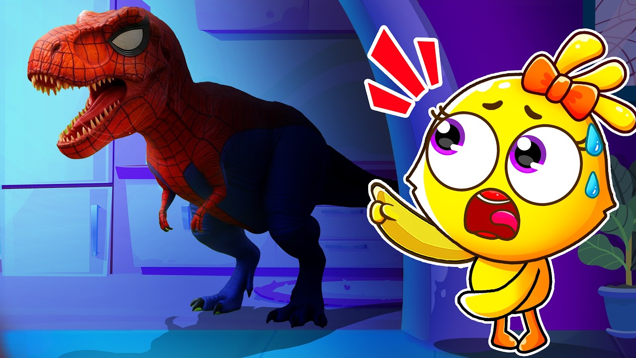 Dinosaur in my Room | Mommy I Can't Sleep | Afraid of the Dark + More Kids Songs by Lamba Lamby