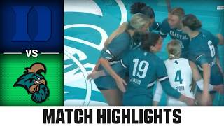 Duke vs. Coastal Carolina Match Highlights | 2026 ACC Volleyball