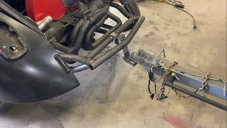 Building my drag and drive hitch and other car prep