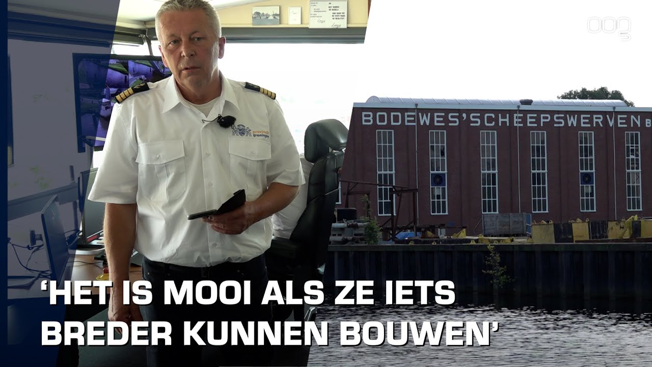 Bruggen Winschoterdiep ongeveer twintig minuten open voor vliegtuig: “Mensen keken heel vreemd”