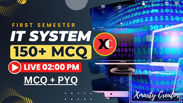 IT System Important MCQ + PYQ || It System Important Objectives || Sbte 1st Semester Group B