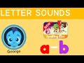 Wonster Words George's Lesson Plan Practice Custom Spelling List LETTER SOUNDS —Gameplay Letters a-b