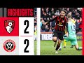 Nal nets late equaliser in dramatic comeback  afc bournemouth 22 sheffield united