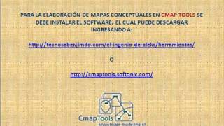 Tutorial Cmap Tools 1 de 5