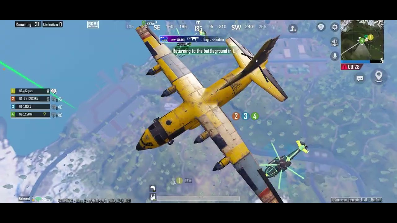 Rank push gameplay | BGMI 4.2 update