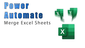 PowerAutomate - Merge Excel sheets
