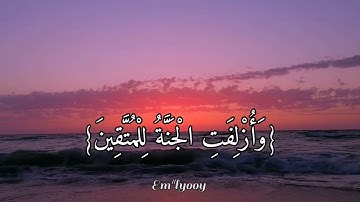 وَلَا تُخْزِنِي يَوْمَ يُبْعَثُونَ (87)  مايسير من سورة الشعراء