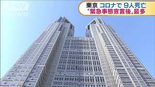 東京都で9人死亡　「緊急事態宣言」解除後では最多(2020年12月16日)