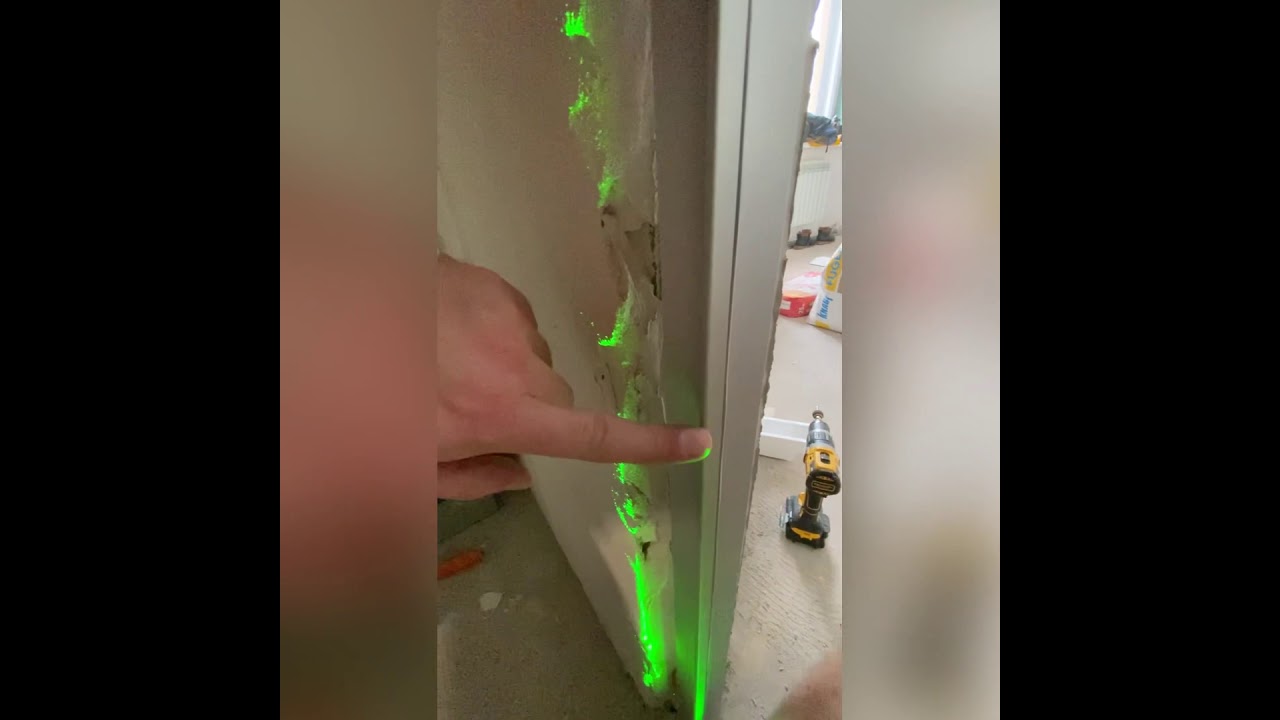 Скрытые двери под покраску. Установка. - YouTube