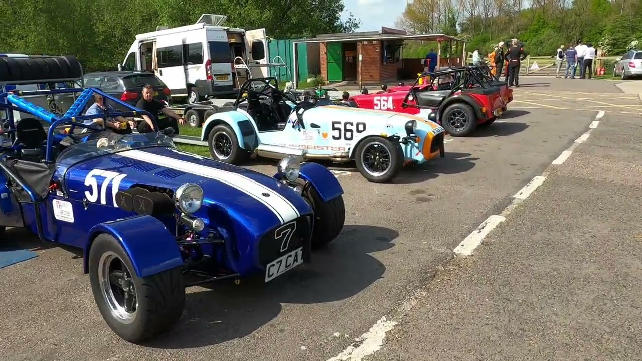 Caterham & Lotus 7 Club Speed Championship at Curborough Sprint Course 8/5/2022.