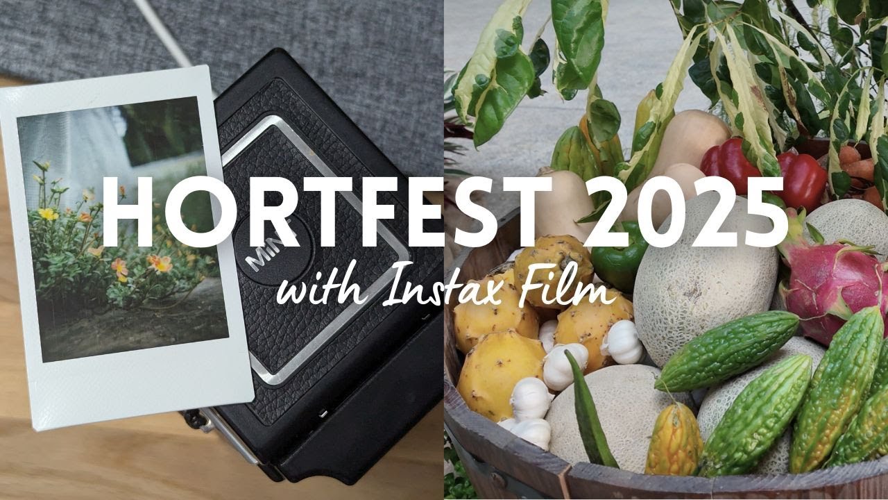 Explore HortFest 2025 with Film - Mint InstantFlex TL70 (Instax Mini)