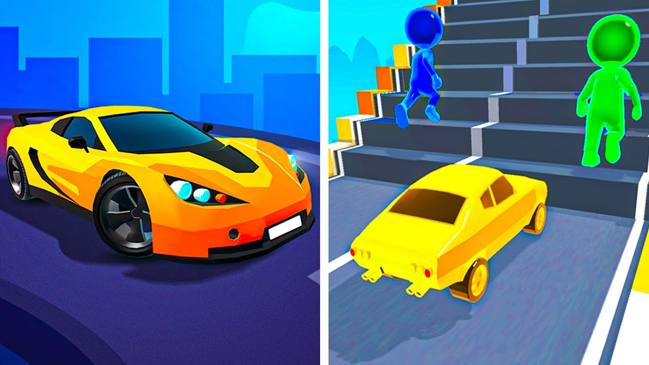 Race Master 3D vs Shape shifting, Master Car Race Game, Shape shifting ...