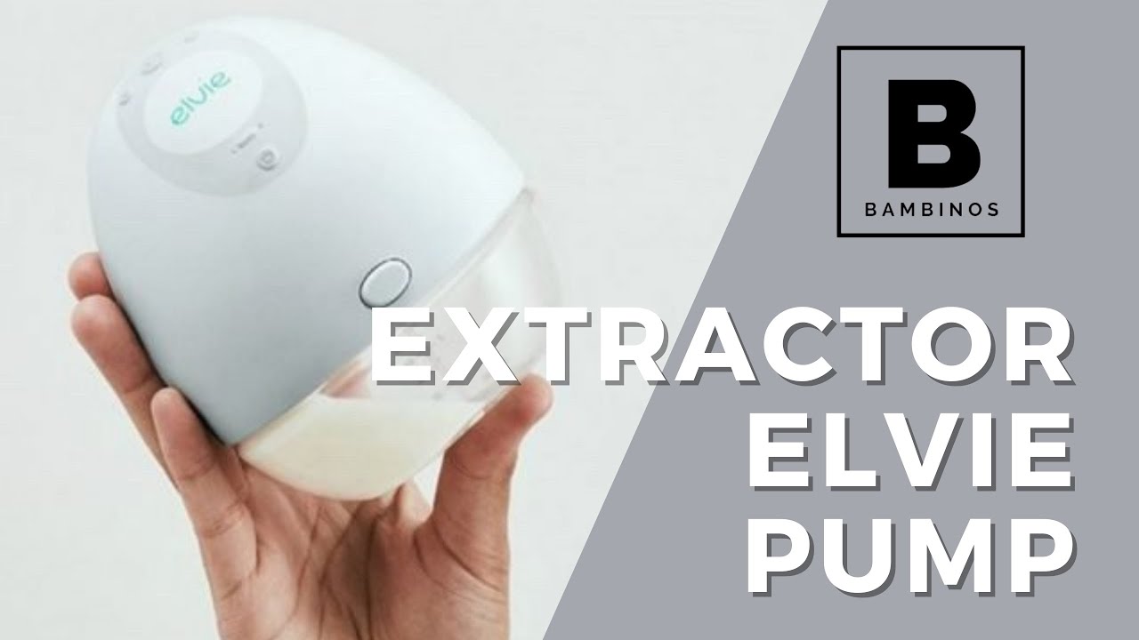 EXTRACTOR ELÉCTRICO ELVIE PUMP, Extractor de leche sin cable y sin tubos, Elvie  Pump